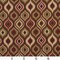 Adobe Lantern - Brown,Red & Burgundy Abstract & Geometric Upholstery Fabric 54 Inches"